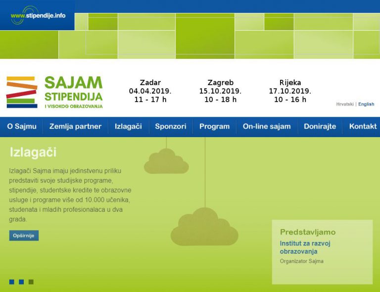 sajam stipendija